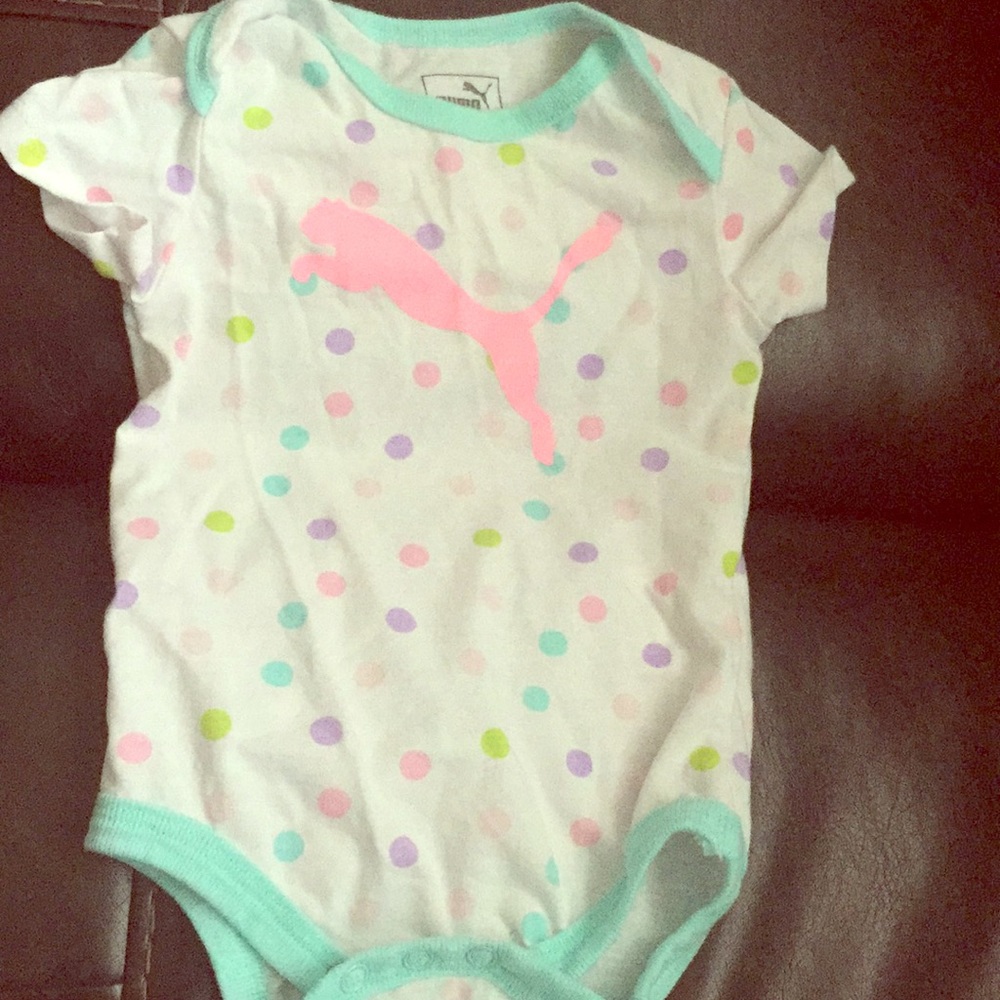 Baby girl puma outfit set